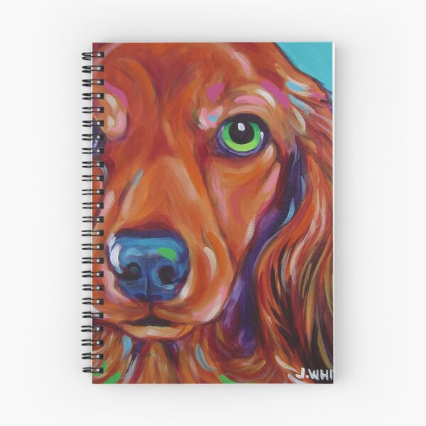 Item preview, Colorful Fun Long Haired Dachshund- J. Whitsell Art designed and sold by Jodywhitsell.