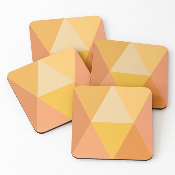 Item preview, Orange geometry designed and sold by Latte Design.