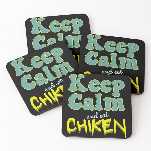 Item preview, Keep calm and eat chicken designed and sold by Drzamag.