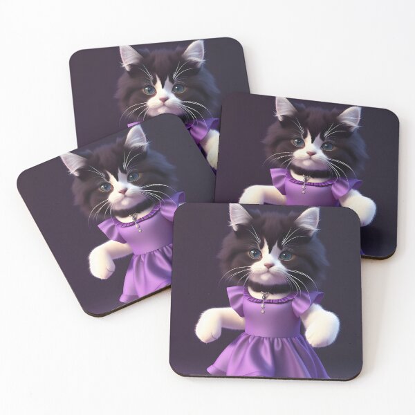 Item preview, Dancing cat - Modern digital art designed and sold by Ai-michiart.