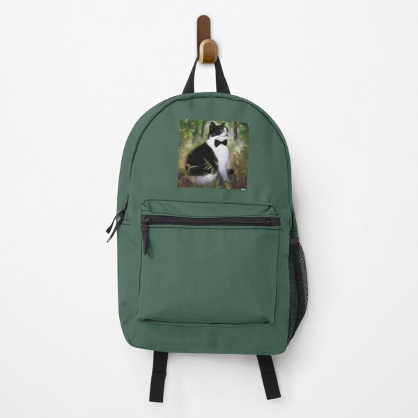 Item preview, Tuxedo Cat in Nature Painting designed and sold by TimmyCompany.