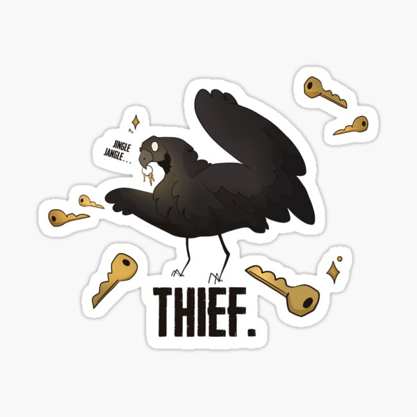 Item preview, Thief Crow designed and sold by Sea Sa1t.