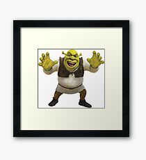 Shrek Roar! Framed Print