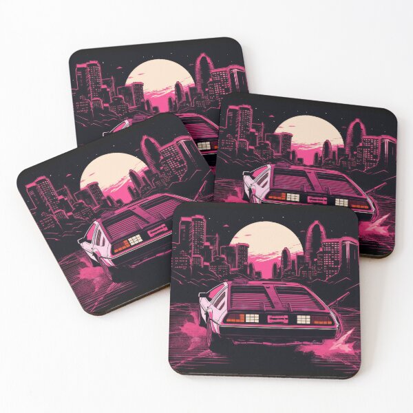 Item preview, 80s Style DeLorean and Neon City designed and sold by frogg136.