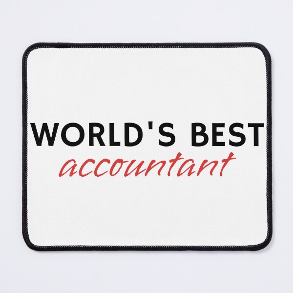 Item preview, World's Best Accountant designed and sold by Stuffspot.