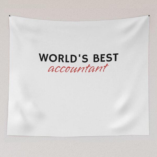 Item preview, World's Best Accountant designed and sold by Stuffspot.