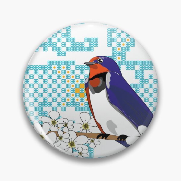 Item preview, Spring sky and swallow designed and sold by Tortue-AV.