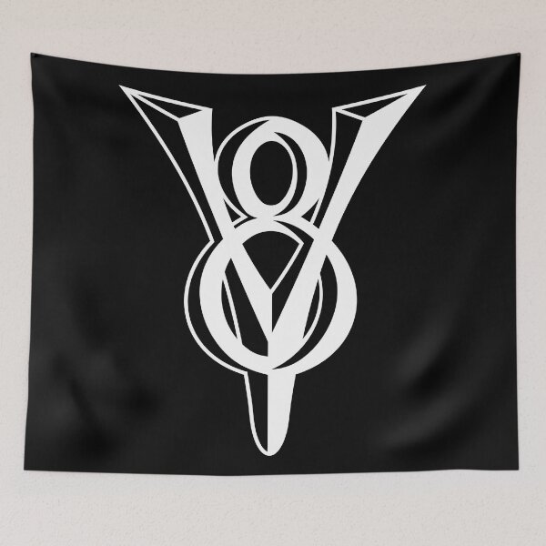 Item preview, V8 Emblem - Wht designed and sold by ItsMeRuva.