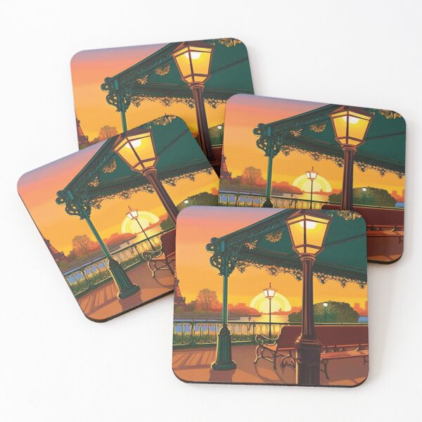 Item preview, Sunset in Paris city designed and sold by metoartist1445.