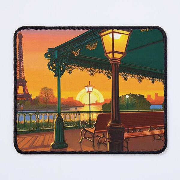 Item preview, Sunset in Paris city designed and sold by metoartist1445.