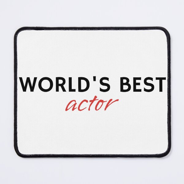 Item preview, World's Best Actor designed and sold by Stuffspot.