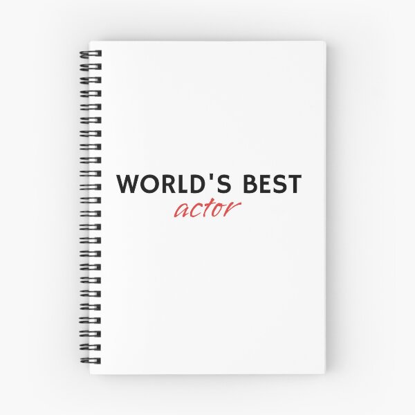 Item preview, World's Best Actor designed and sold by Stuffspot.