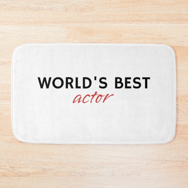 Item preview, World's Best Actor designed and sold by Stuffspot.