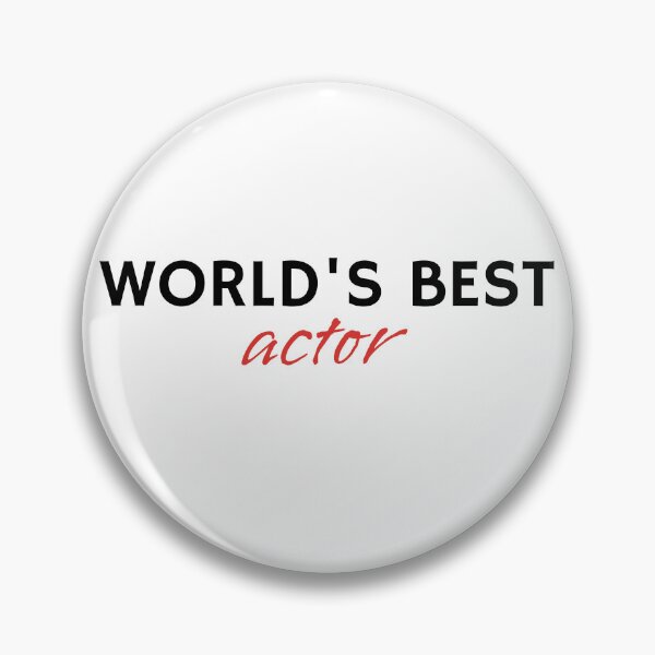 Item preview, World's Best Actor designed and sold by Stuffspot.