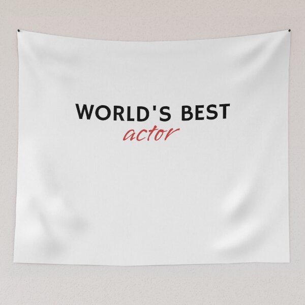 Item preview, World's Best Actor designed and sold by Stuffspot.