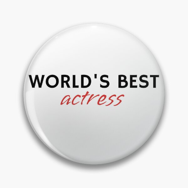 Item preview,  World's Best Actress designed and sold by Stuffspot.