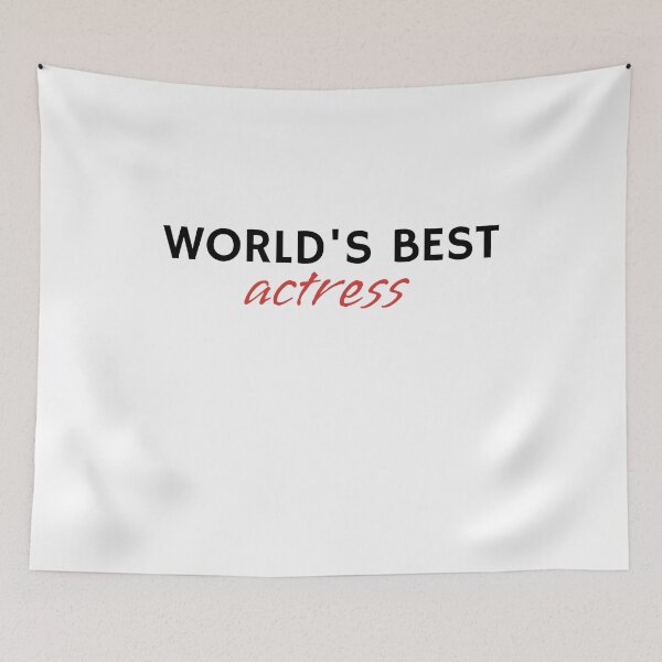 Item preview,  World's Best Actress designed and sold by Stuffspot.