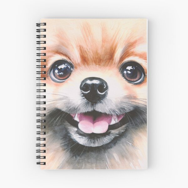 Item preview, Happy Pomeranian Face designed and sold by CritterSticker.