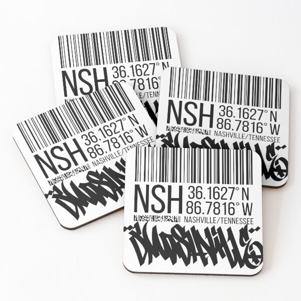 Item preview, Nashville, TN (black) designed and sold by ICYMI-DZNS.