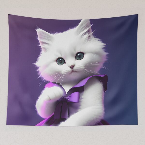 Item preview, Dancing cat - Modern digital art designed and sold by Ai-michiart.