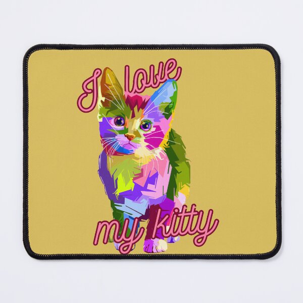 Item preview, Rainbow Kitten: A Colorful Feline Friend designed and sold by DreamPrint Collective.