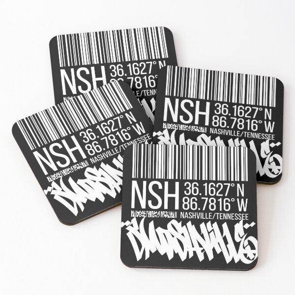 Item preview, Nashville, TN (white) designed and sold by ICYMI-DZNS.