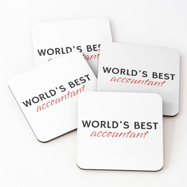 Item preview, World's Best Accountant designed and sold by Stuffspot.