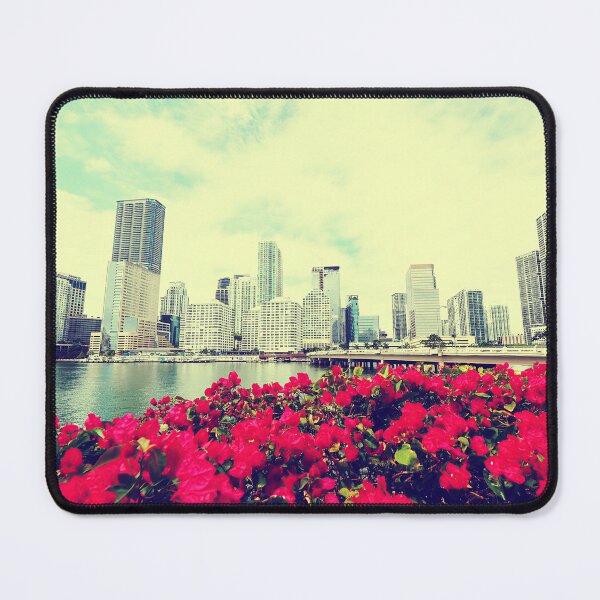 Item preview, Miami Downtown Flowers 01 x Mint designed and sold by HoundDesign.