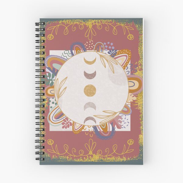 Item preview, Moon Cycle Boho Print designed and sold by malinshepherd.