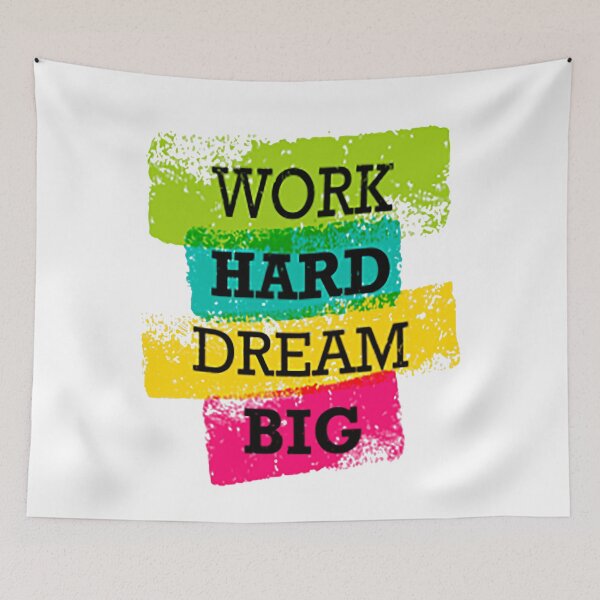 Item preview, WORK HARD DREAM BIG designed and sold by cordmarcos.