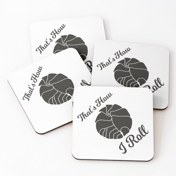 Item preview, That's How I Roll Isopod designed and sold by CraftyCaverns.