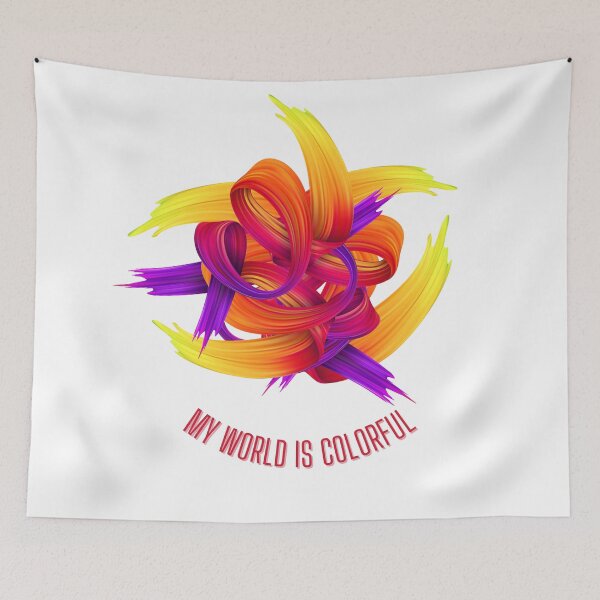 Item preview, My world is colorful designed and sold by desssigner.