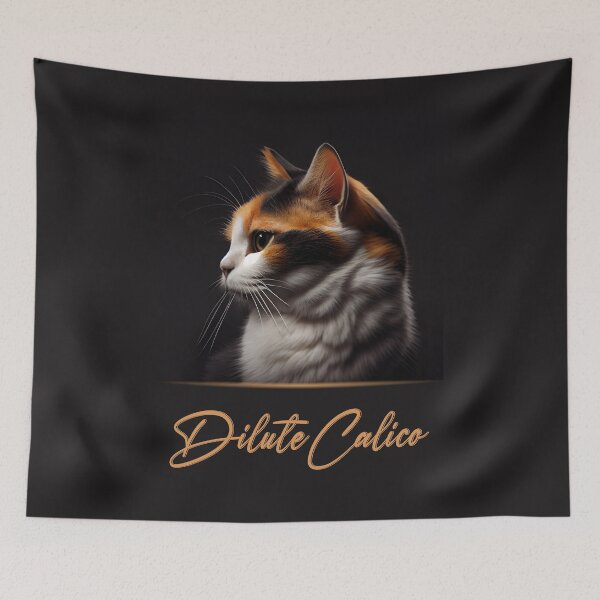 Item preview, Dilute Calico designed and sold by Best-Breeds.