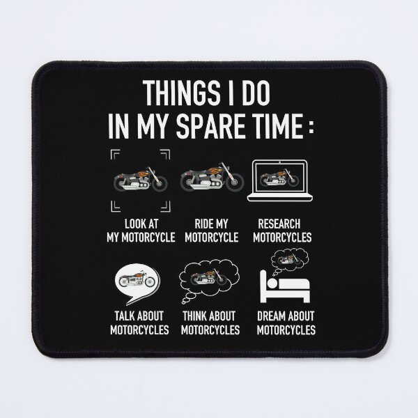 Item preview, Things I Do In My Free Time Motorcycles designed and sold by JukeLox.