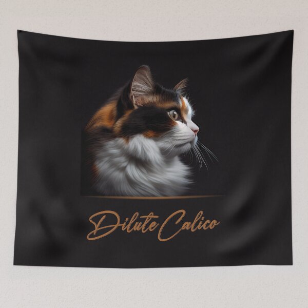 Item preview, Dilute Calico Portrait designed and sold by Best-Breeds.