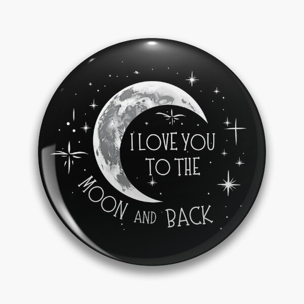 Item preview, I Love You to the Moon and Back designed and sold by NuCrescentApp.