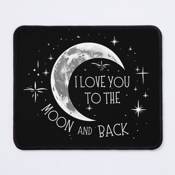 Item preview, I Love You to the Moon and Back designed and sold by NuCrescentApp.
