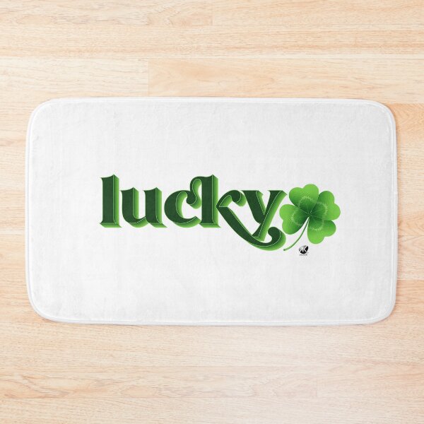 Item preview, Four leaf clover illustration with inscription designed and sold by Alexandra Kueny.