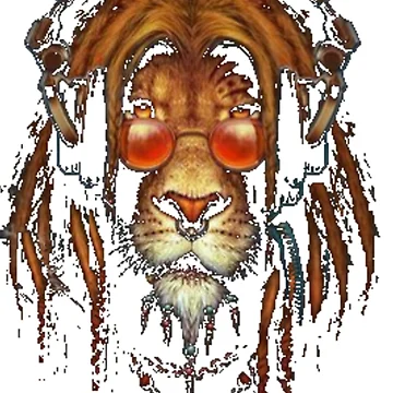 Artwork thumbnail, Lion Rasta by Rosa1977