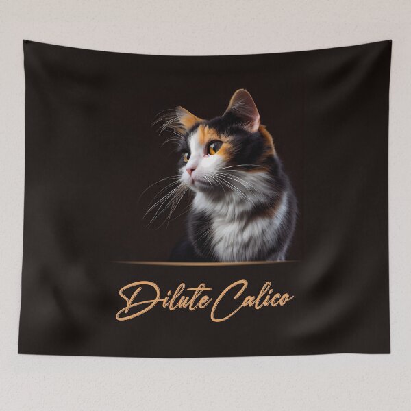 Item preview, Adorable Dilute Calico designed and sold by Best-Breeds.