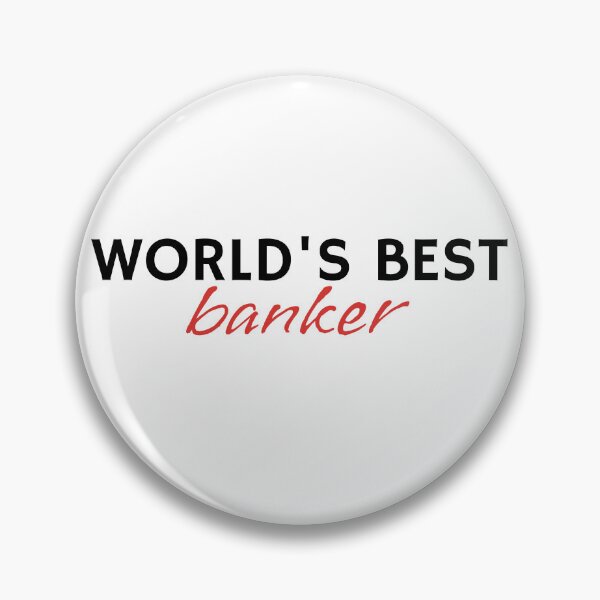 Item preview, World's Best Banker designed and sold by Stuffspot.