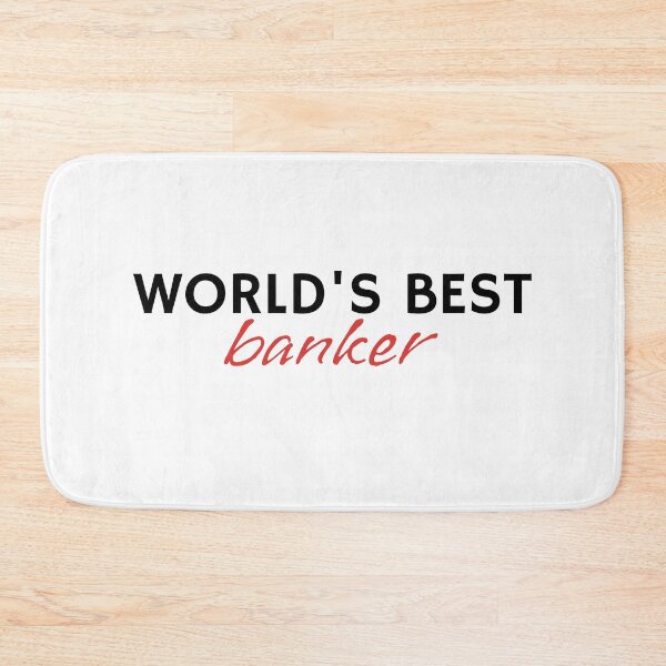Item preview, World's Best Banker designed and sold by Stuffspot.