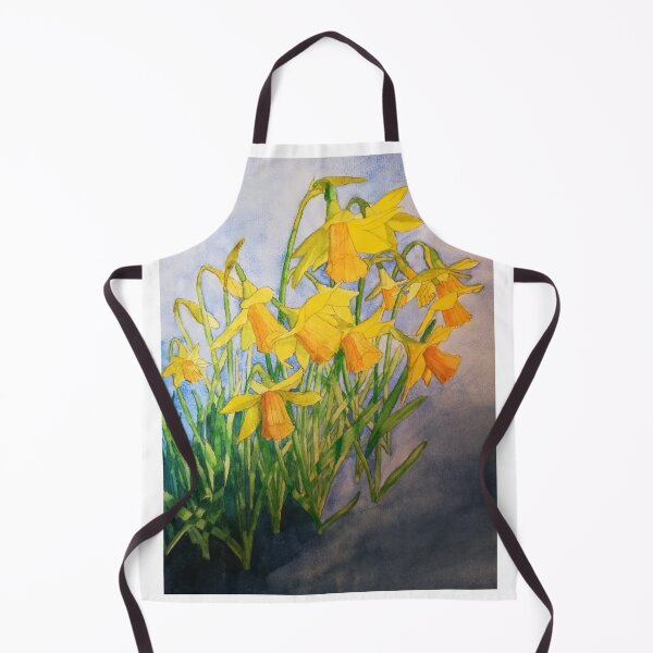 Item preview, Daffodils watercolour painting designed and sold by esvb.