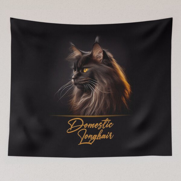 Item preview, Domestic Longhair Portrait designed and sold by Best-Breeds.