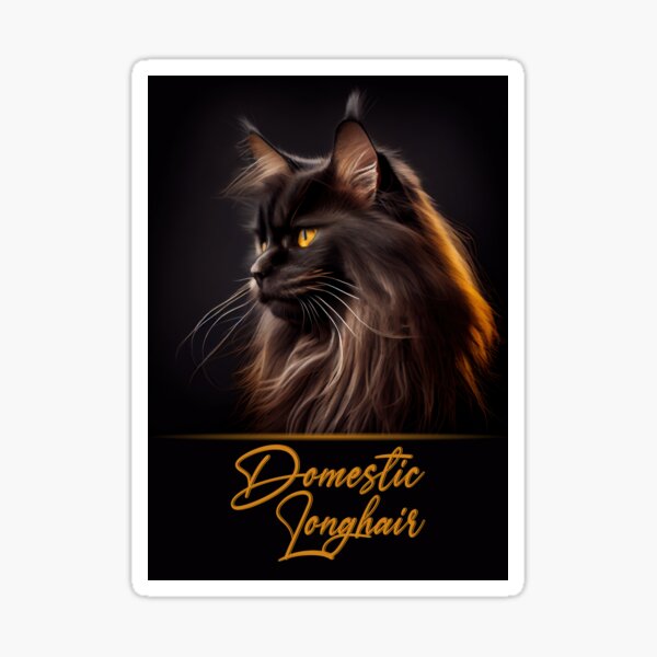 Item preview, Domestic Longhair Portrait designed and sold by Best-Breeds.