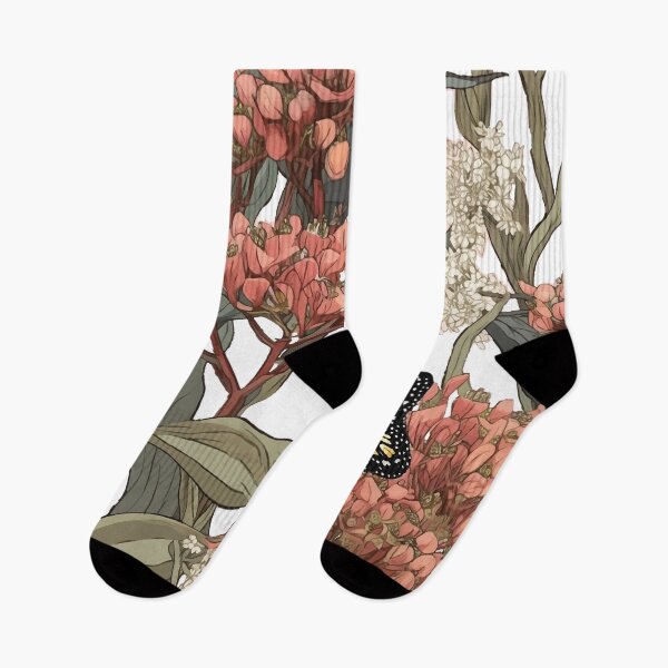 Item preview, Vintage Botanical Illustration of Milkweed Plants and Flowers with Monarch Butterfly designed and sold by crickmonster.
