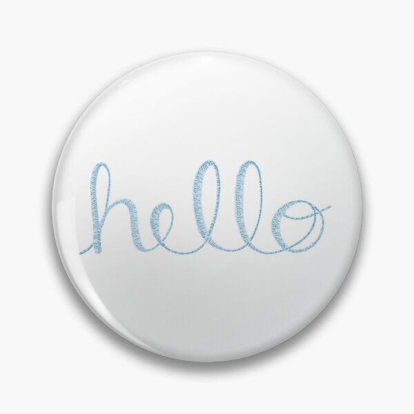 Item preview, hello hello (blue) designed and sold by Screebledeebil.