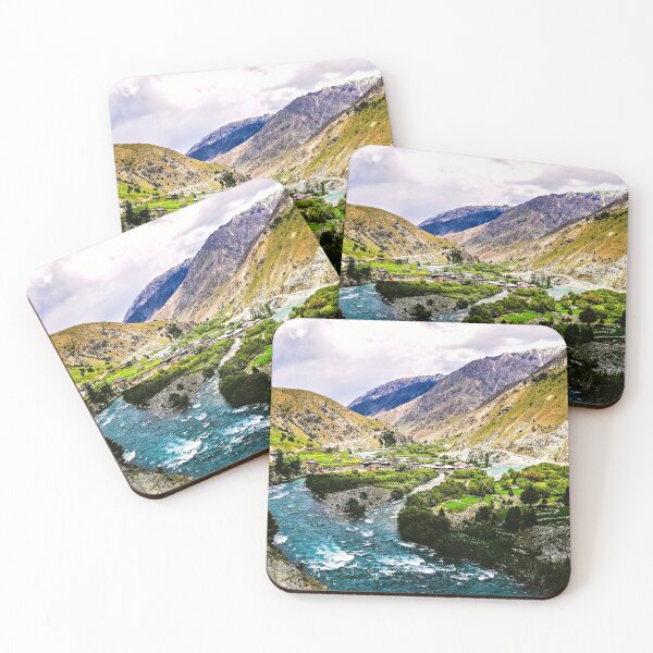 Item preview, Nature's Majesty: Lush Green River in Mountain Landscape designed and sold by TaloeSahar.