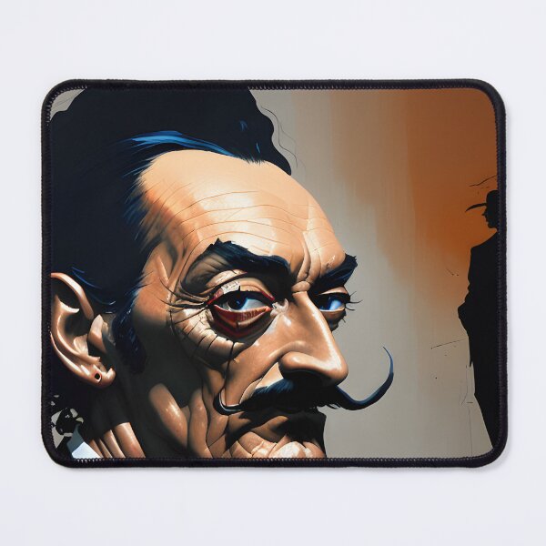 Artikelvorschau, Salvador Dali Self Portrait I In his Own Style entworfen und verkauft von daido-ai.