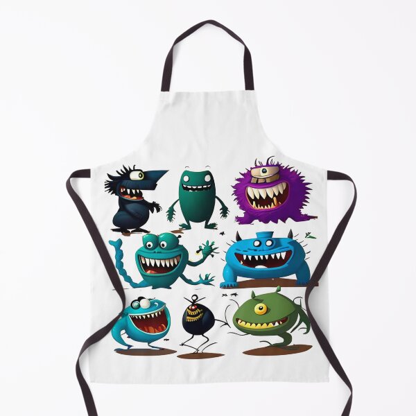 Item preview, Friendly Monsters designed and sold by Skull Rhiz.